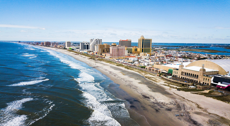 USA Atlantic City Luftaufnahme Strand Foto iStock Creative-Family